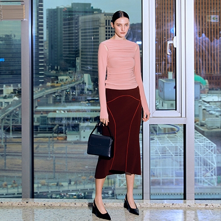 Ciel Shoulder Bag (Crinkled Black)