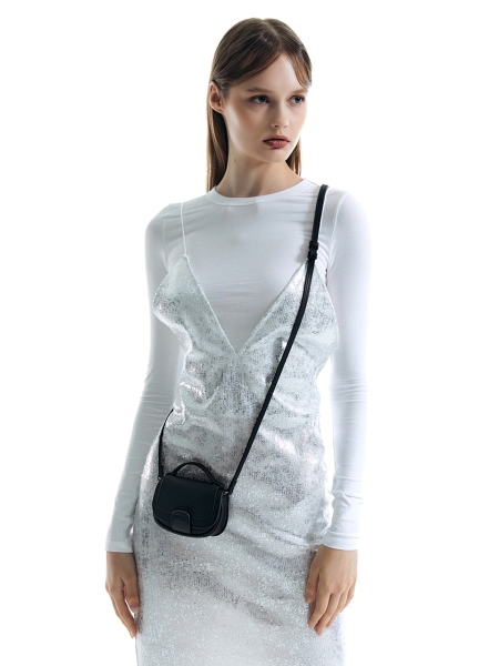 BEI Saddle Micro Mini Bag (Black)