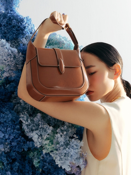 Ecor Medium Shoulder Bag (Brown)