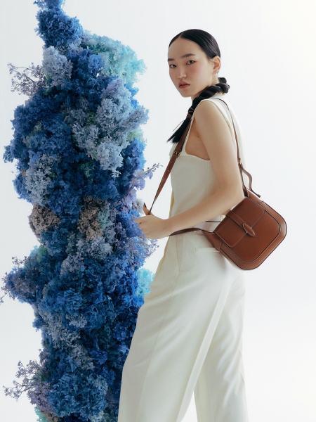 Ecor Medium Shoulder Bag (Brown)