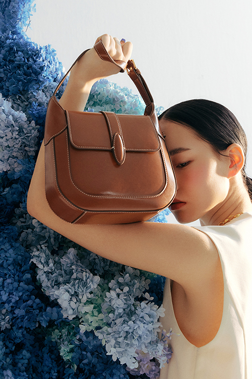 Ecor Medium Shoulder Bag (Brown)