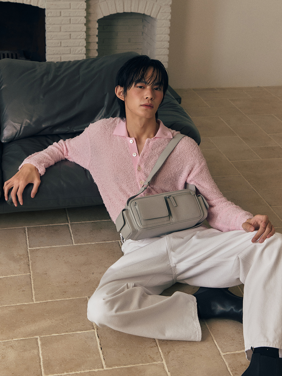 Cedar Shoulder Bag (Grey)