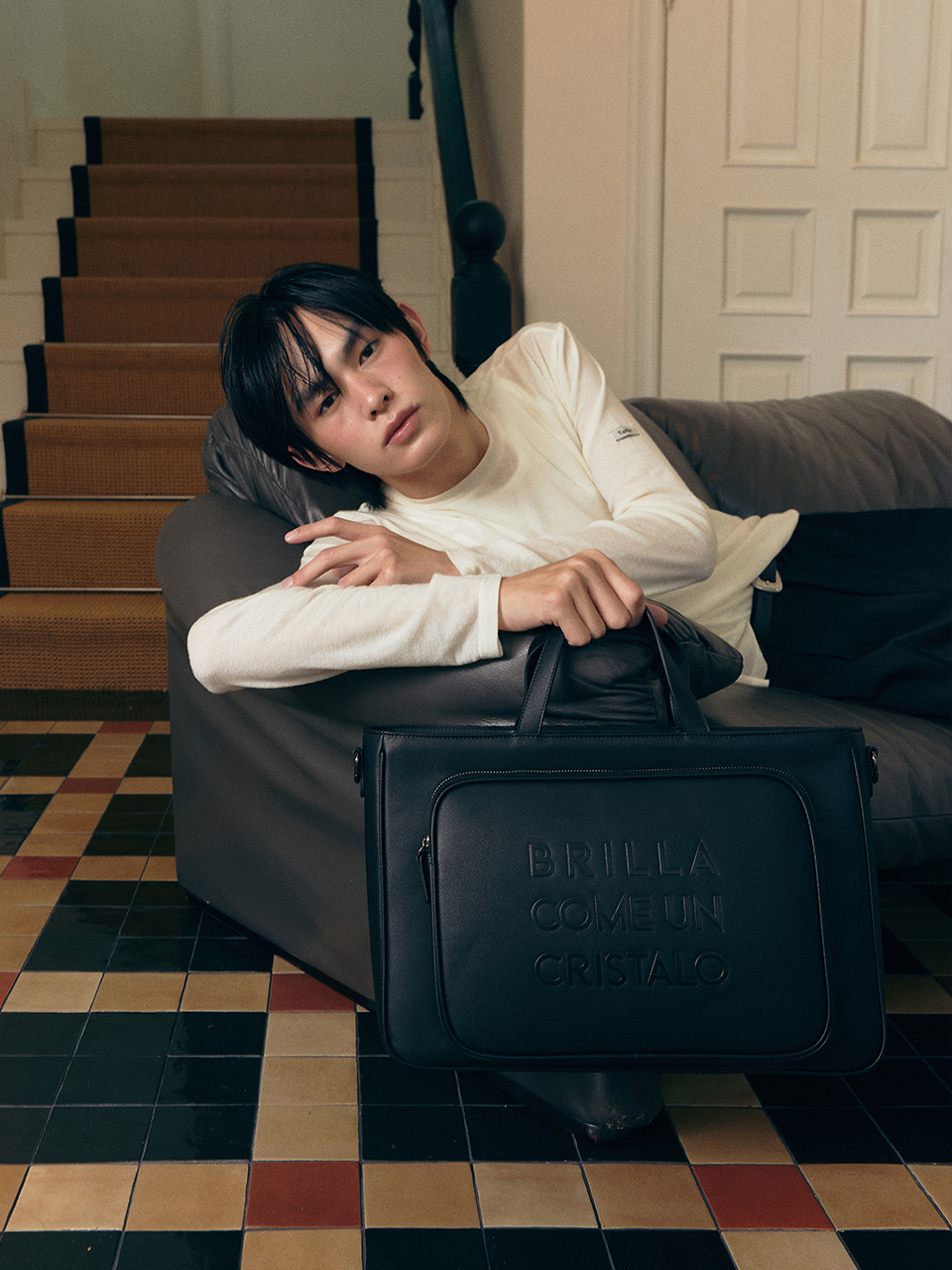 MARCE Unisex  Briefcase (Black)