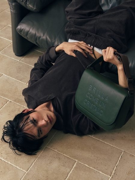 MARCE Unisex Messenger Bag (Khaki)