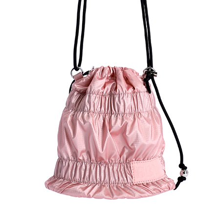 Bijou String Mini Cross Bag (Pink)
