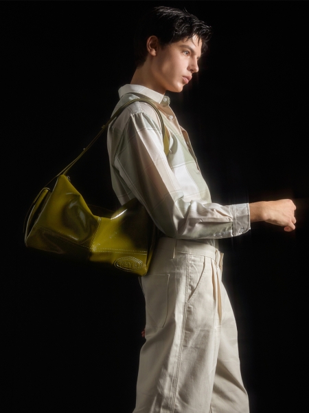 TOMO Messenger Cross Bag (Khaki)