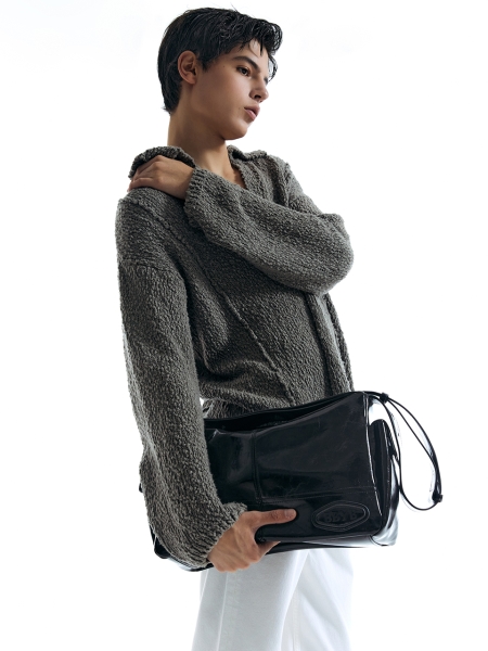 TOMO Messenger Cross Bag (Black)