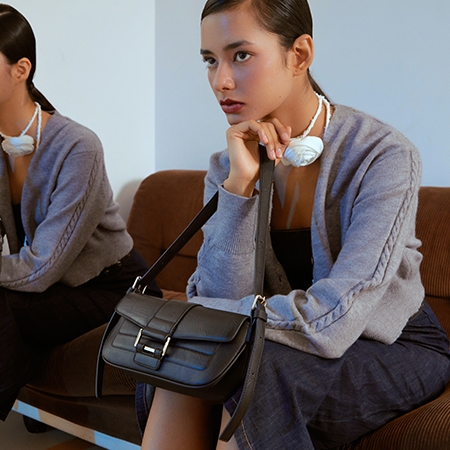 Noce Small Cross Bag (Black)