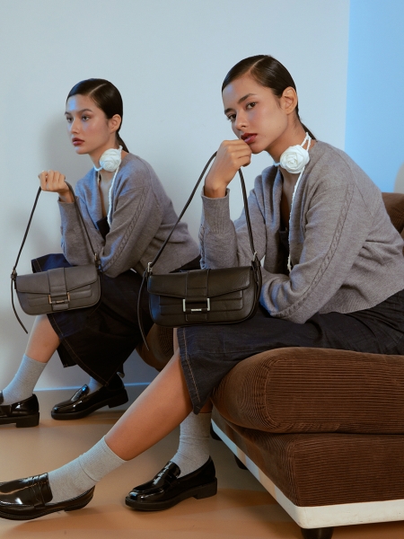 Noce Small Cross Bag (Black)
