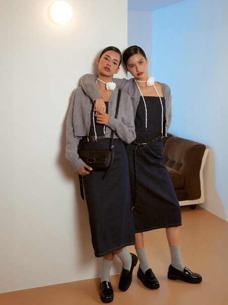 Noce Small Cross Bag (Black)