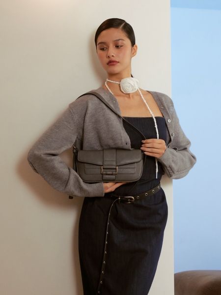 Noce Small Cross Bag (Grey)
