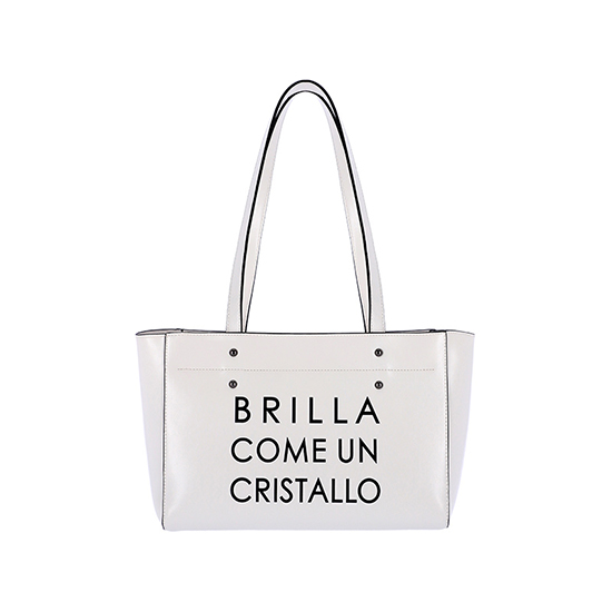 MARCE Zip Shoulder Bag (Ivory)