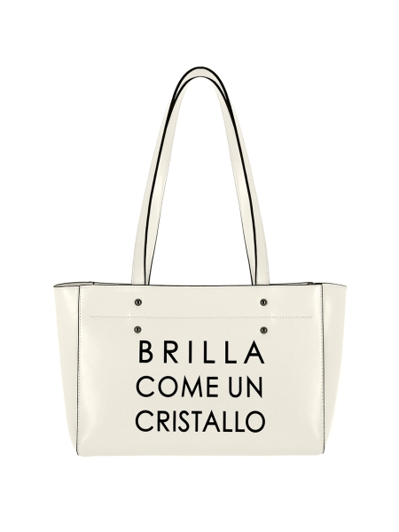 MARCE Zip Shoulder Bag (Ivory)