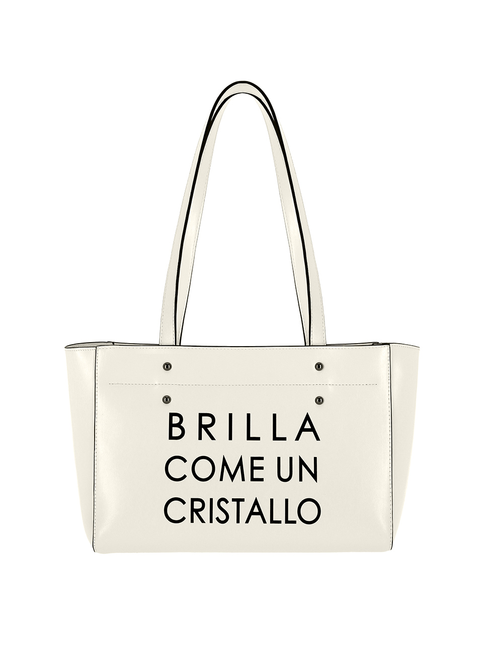 MARCE Zip Shoulder Bag (Ivory)