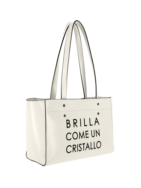 MARCE Zip Shoulder Bag (Ivory)