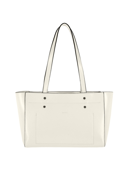 MARCE Zip Shoulder Bag (Ivory)