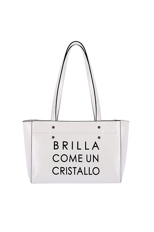 MARCE Zip Shoulder Bag (Ivory)