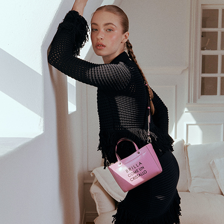 MARCE Zip Mini Cross Bag (Pink)