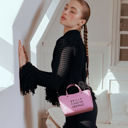 MARCE Zip Mini Cross Bag (Pink)