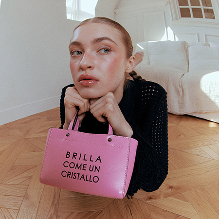 MARCE Zip Mini Cross Bag (Pink)