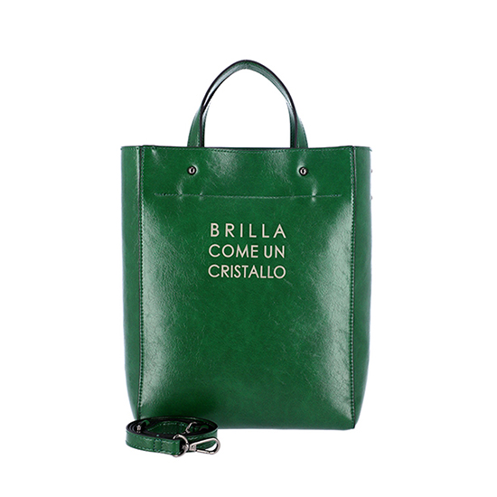 MARCE Zip Tote Bag (Deep Green)