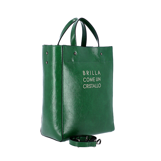 MARCE Zip Tote Bag (Deep Green)