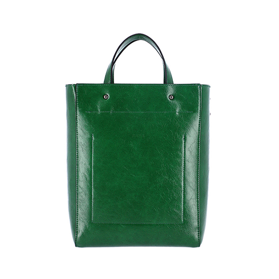 MARCE Zip Tote Bag (Deep Green)