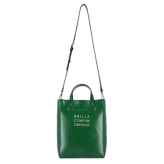 MARCE Zip Tote Bag (Deep Green)