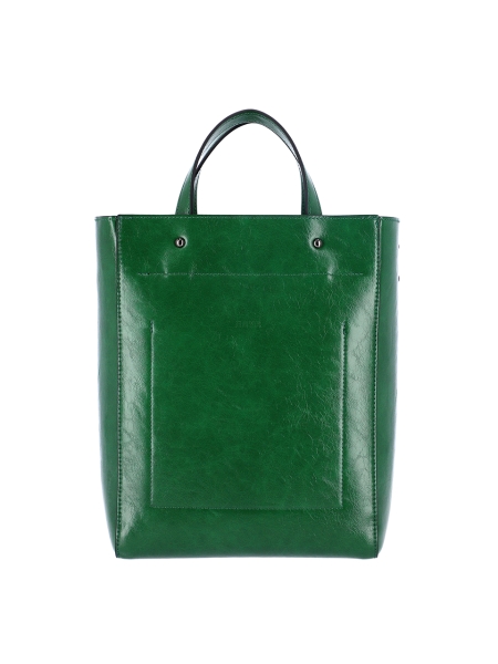 MARCE Zip Tote Bag (Deep Green)