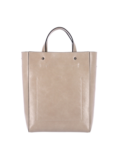 MARCE Zip Tote Bag (Dark Grey)
