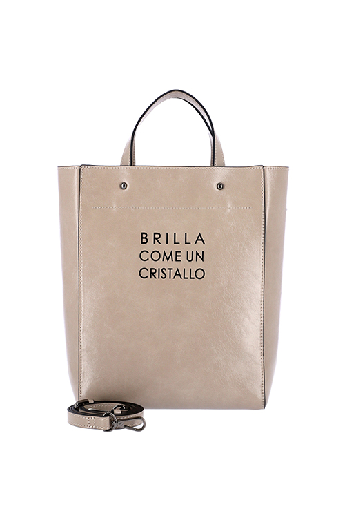 MARCE Zip Tote Bag (Dark Grey)