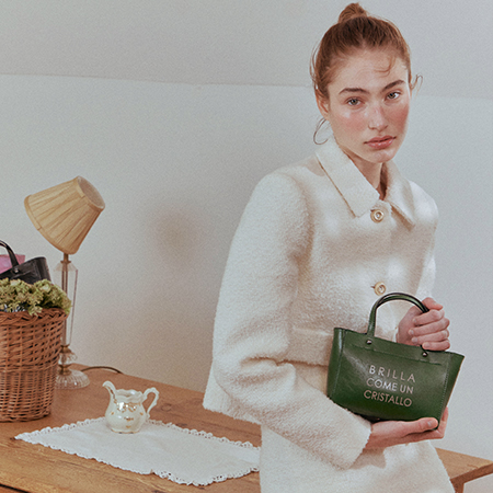 MARCE Zip Mini Cross Bag (Deep Green)