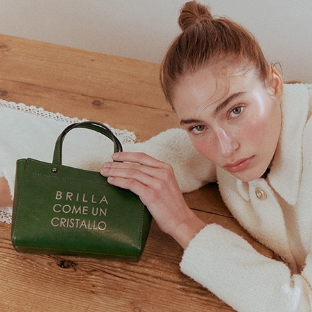 MARCE Zip Mini Cross Bag (Deep Green)