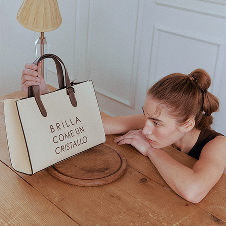 MARCE Half Tote Bag (Ivory) MARCE Half Tote Bag (Ivory)