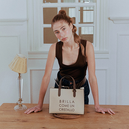 MARCE Half Tote Bag (Ivory) MARCE Half Tote Bag (Ivory)