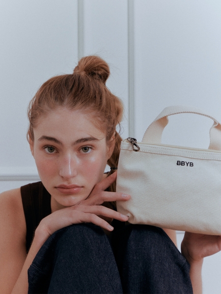 MARCE Half Tote Bag (Ivory)