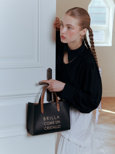 MARCE Half Tote Bag (Black)