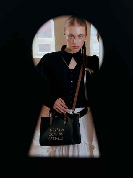 MARCE Half Tote Bag (Black)