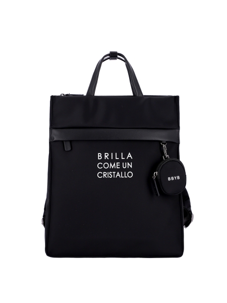 MARCE Nylon Backpack (Black)