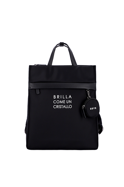 MARCE Nylon Backpack (Black)