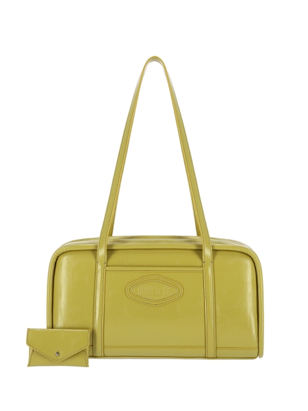 Lire Medium Shoulder Bag (Mustard)