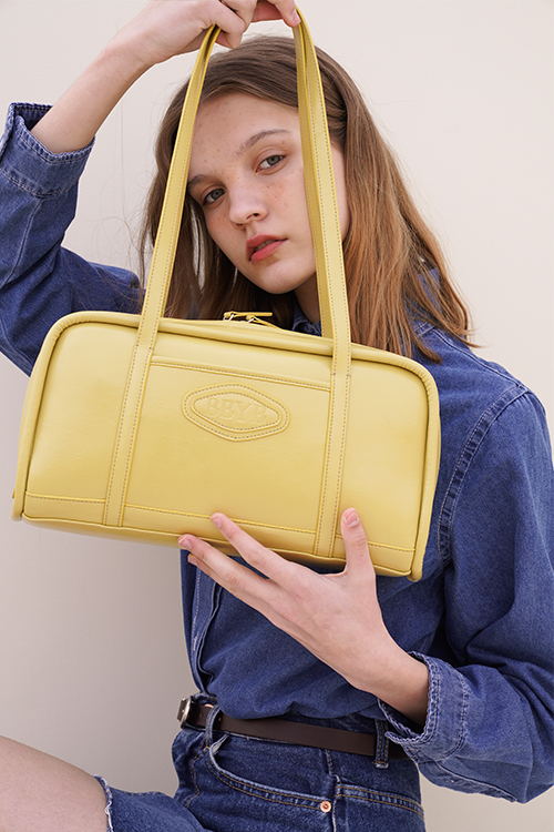 Lire Medium Shoulder Bag (Mustard)