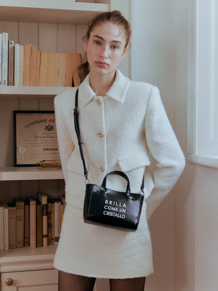 MARCE Zip Mini Cross Bag (Black)