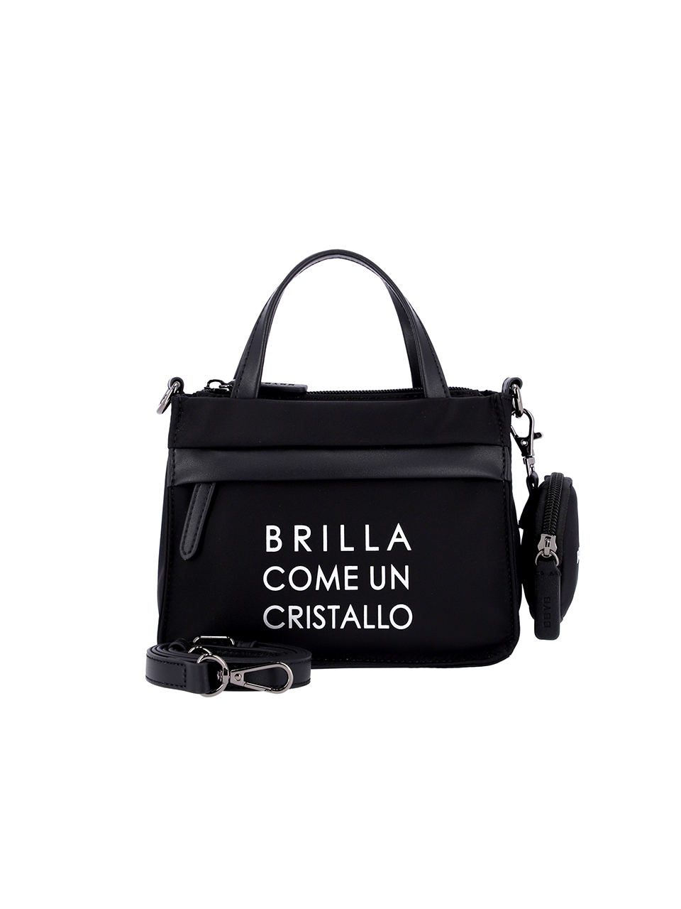 MARCE Nylon Mini Cross Bag (Black)