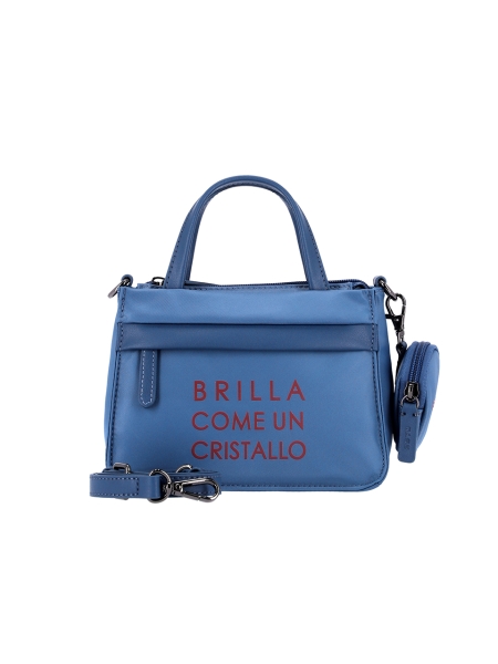 MARCE Nylon Mini Cross Bag (Blue)