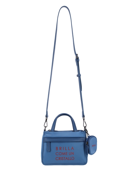MARCE Nylon Mini Cross Bag (Blue)
