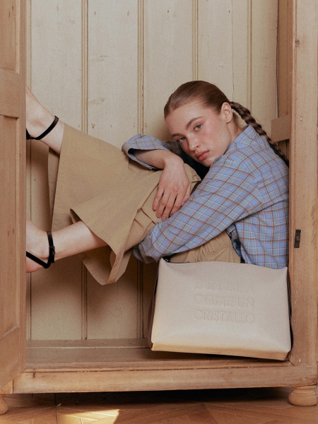 MARCE Soft Unisex Cross Bag (Ivory)