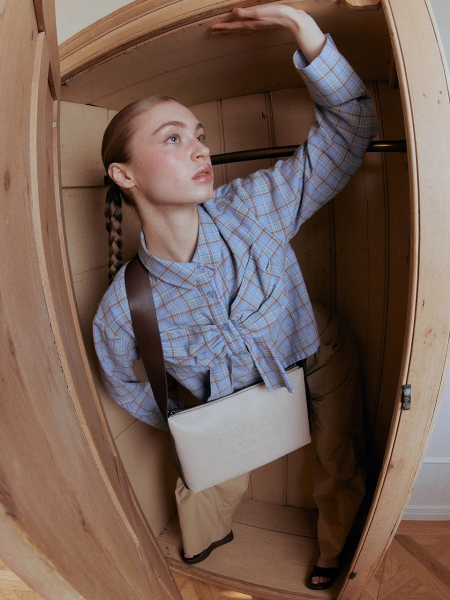 MARCE Soft Unisex Cross Bag (Ivory)