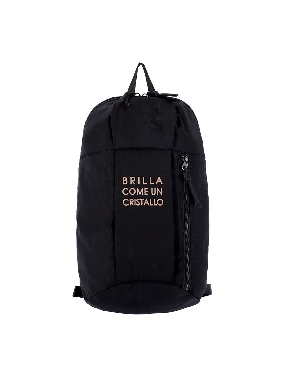 MARCE Woven Nylon Backpack (Black)