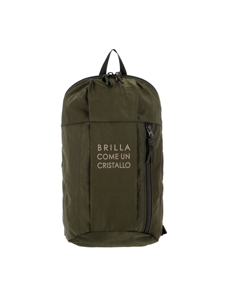 MARCE Woven Nylon Backpack (Khaki)